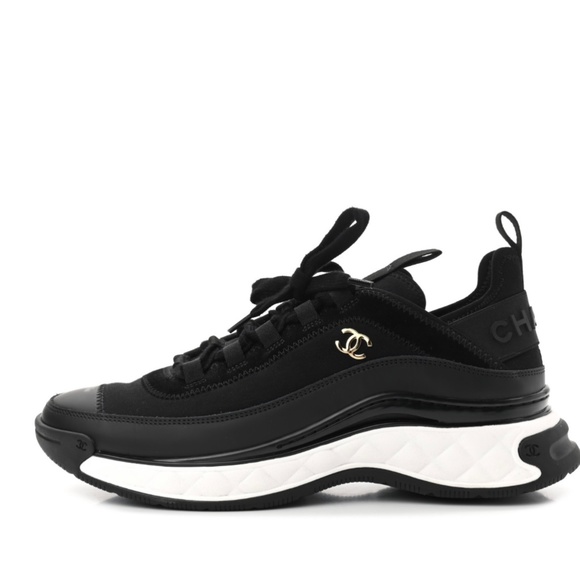 Chanel Women’s/or Unisex Black Sneakers. EU 40.5 - Picture 1 of 12